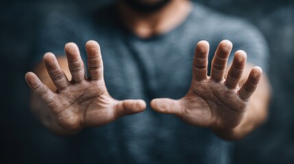 Conflict resolution posture highlights balance, where a neutral stance with open gestures fosters trust and cooperation in tense situations.
