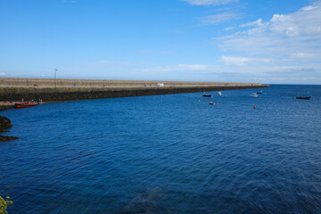 St Catherines Breakwater in Jersey, Channel Islands