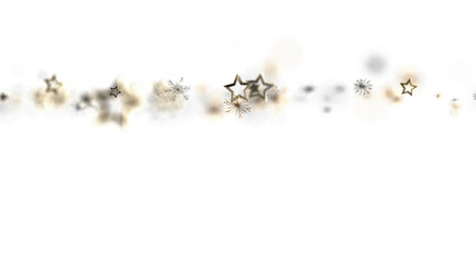 Beautiful golden stars and sparkling dust design perfect for holidays, celebrations, and magical themes.