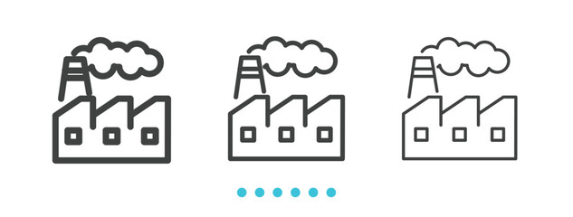 Industrial Factory Icons