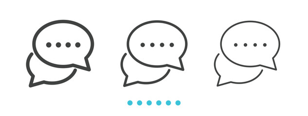Speech Bubble Icons