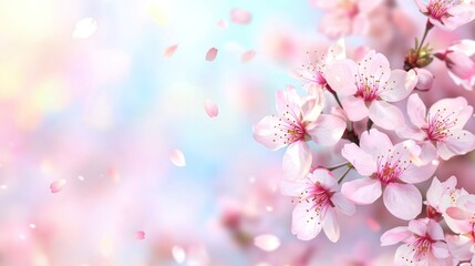 Obraz premium Cherry blossom blooming celebration park nature photography springtime close-up view serenity and beauty