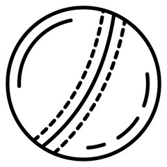 Cricket Ball Icon