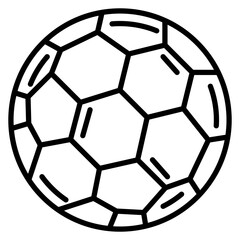 Fototapeta premium Soccer Ball Icon