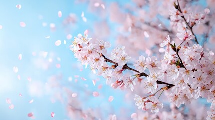 Spring blossom event cherry tree garden nature photo tranquil environment close-up view beauty of renewal