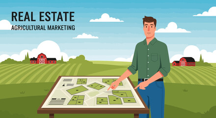 Agricultural real estate opportunities for investment in rural landscapes