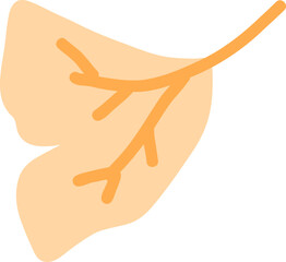 Vector icon of a manicured female hand gently holding a bird