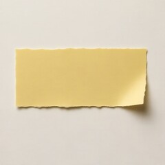 torn paper on yellow