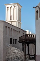 Obraz premium Heritage Architecture in Dubai’s Al Fahidi District