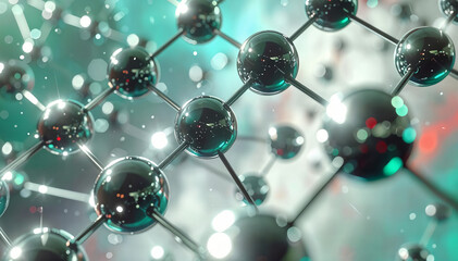 Metallic Molecular Network with Scientific Glow