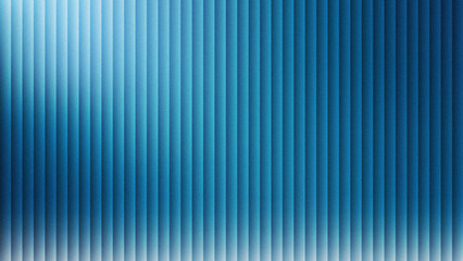 Abstract vertical blue ribbed textured background with soft light
