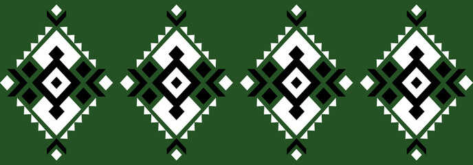 Geomatric ethnic oriental ikat pattern traditional,Abstract ethnic geometric pattern background design wallpaper, Indian border. traditional print vector illustration