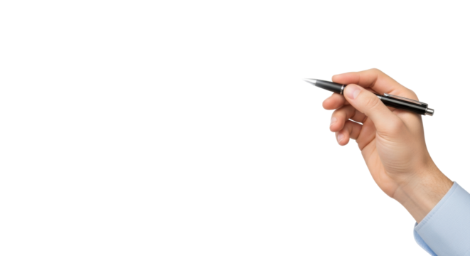 Gender-neutral adult hand holding a black pen pointing at a glowing lightbulb-shaped word cloud with "MENTAL HEALTH" and "LIVING" on a white-to-light-grey background, copy space, concept of holistic