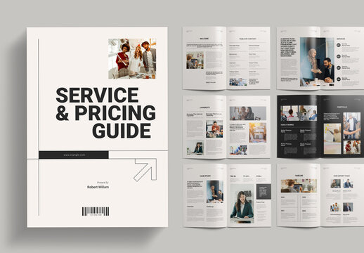Services and Pricing Guide Template