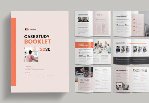 Case Study Brochure Template