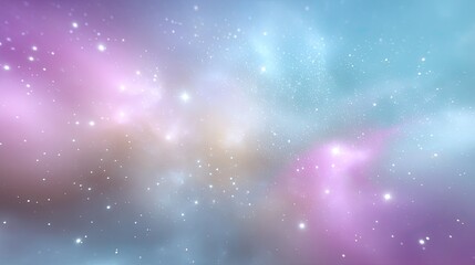 Fototapeta premium Colorful Abstract Background with Stars and Nebula for Creative Projects and Digital Artistry