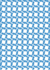 Blue Abstract Geometric Seamless Pattern
3D Bubble Hexagon Texture Background