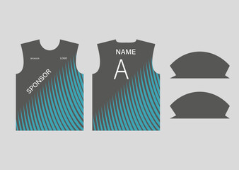 Modern  jersey Creative Clean and Simple template Design