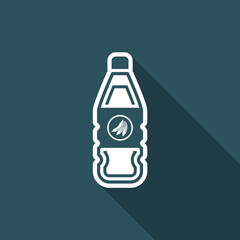Vector illustration of single isolated fruit juice icon