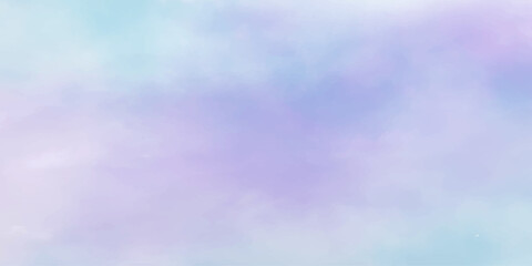 Fantasy light red, pink shades watercolor background. light pink and white colors background for design subtle color. Soft pink grunge background frame plane sky view with stars and sunset