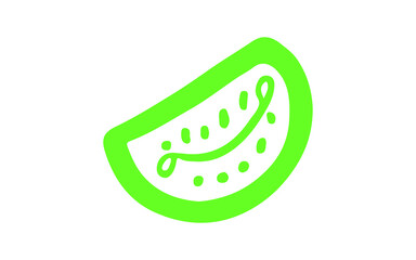 watermelon vector illustration