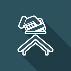 Credit card button