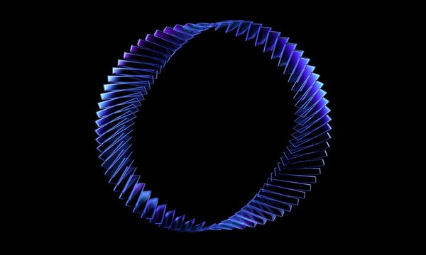 Abstract background design, futuristic glass structure, 3d render