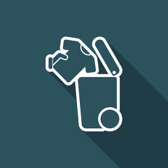 Fototapeta premium Separate waste collection icon