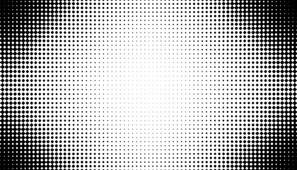Abstract halftone pattern