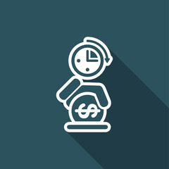 Money time icon