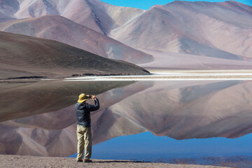 Lake in Argentina