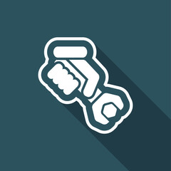 Worker concept symbol