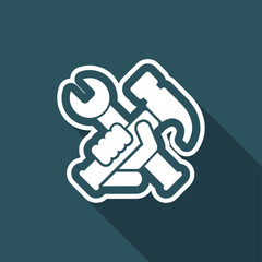 Hammer and wrench