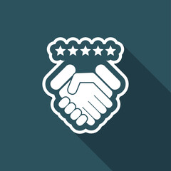 Satisfaction for best service.