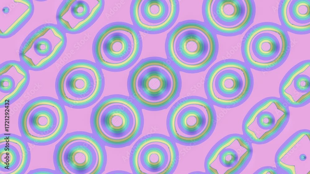 Poster abstract background with diagonal morphing patterns. a delicate pastel palette of pink, lavender, an
