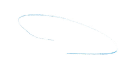 Hand drawn light blue pencil lines, circles, stripes and squiggly lines on a transparent background.