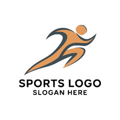 Modern Sport Logo Design Vector Illustration