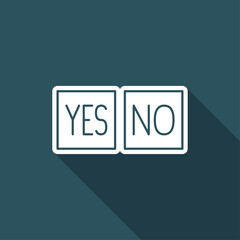 Agreement box - Minimal vector icon