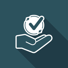 Full service- Minimal vector icon