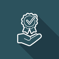 Service offer - Check best option - Minimal icon