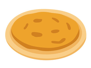 cheese and bread of indian BHATURE