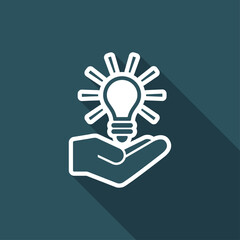 Innovative idea - Vector web icon