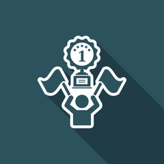 First place win - Vector web icon