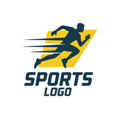 Modern Sport Logo Design Vector Illustration