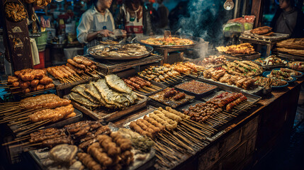 Exploring Crispy Delights:A Journey through the Worl of Fried Food Street Markts