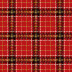 christmas tartan lumberjack pattern vectorgift wrap red xmas cloth gift design