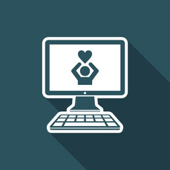 - Vector icon for computer website or application