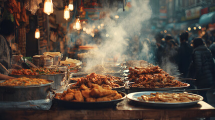 Exploring Crispy Delights:A Journey through the Worl of Fried Food Street Markts