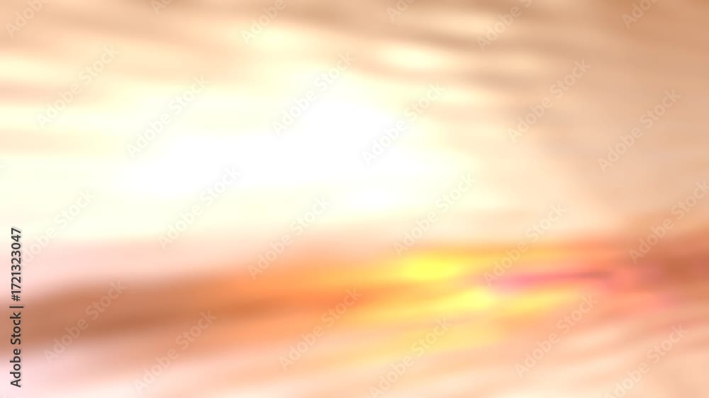 Poster abstract colorful background animation with waves and copy space