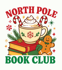 Cute white cat wearing Santa hat and Christmas lights with tree Keywords: cat, kitten, christmas